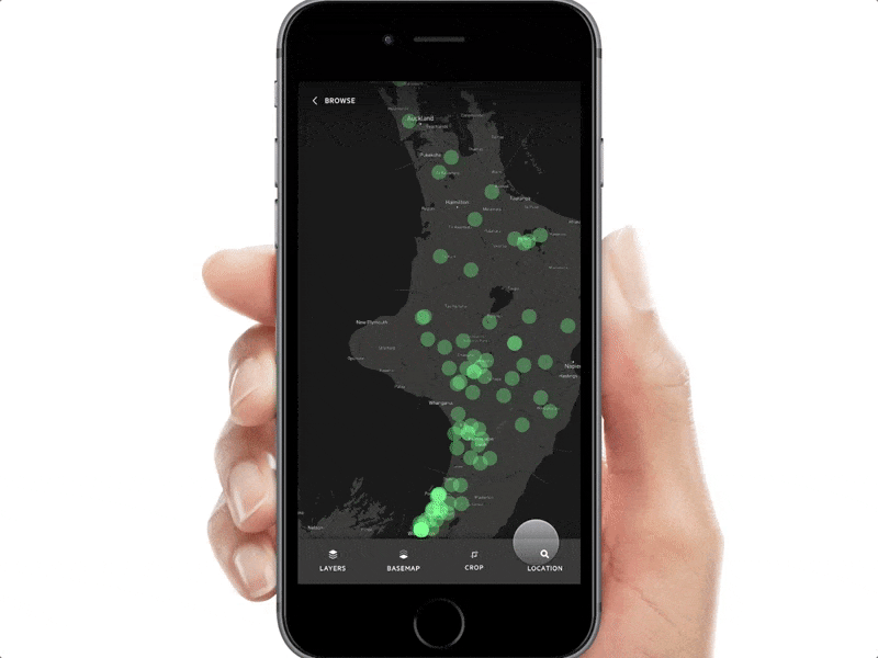 crop and download interaction design